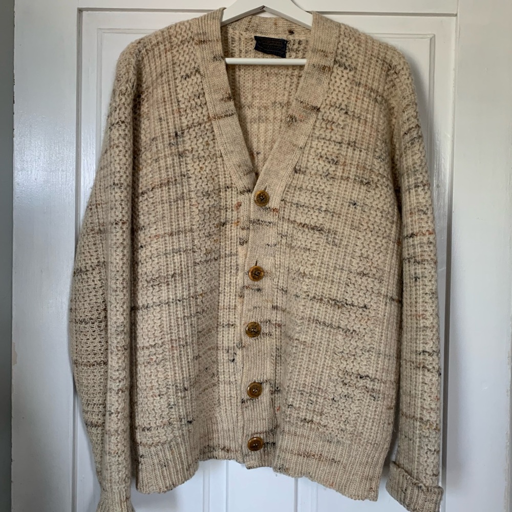 Vintage Pendleton Wool ‘Grandpa’ Sweater